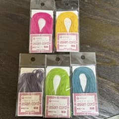 アジアンコード 5m 各色 5本セットのサムネイル