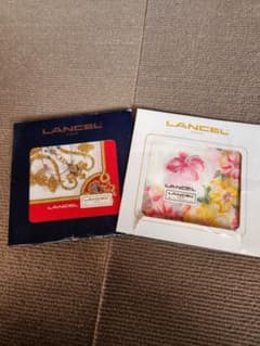 【新品・未使用】LANCEL　ランセル　レディース　ハンカチ　2枚のサムネイル