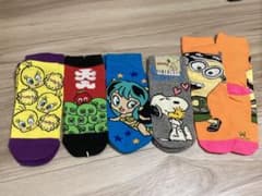 キャラクター靴下5足セットのサムネイル