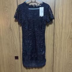 Jus d'Orange ネイビー レースワンピース 新品のサムネイル