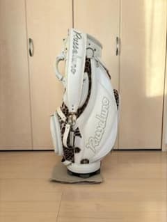 希少 ラッセルノ 限定 シャーク ヒョウ柄 ゴルフ キャディバッグ
