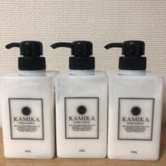 カミカ 黒髪クリームシャンプー KAMIKA 400g3本セットのサムネイル