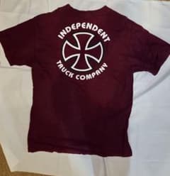 INDEPENDENT Tシャツ バーガンディのサムネイル