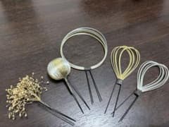 【お値下げ可！】髪飾り 水引 かすみ草 和装 成人式 結婚式 振袖 袴 前撮りのサムネイル
