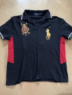 POLO RALPH LAUREN ポロシャツ 黒 赤 8のサムネイル