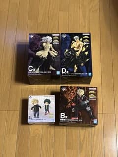 新品未開封 ヒロアカ 一番くじ B C D E賞 フィギュア 4点セットのサムネイル