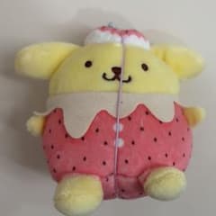 サンリオキャラクターズ　いちごみるくメルトマスコット　ポムポムプリン 美品