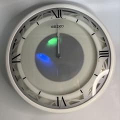 SEIKO RE569W ヒーリングクロック 光る時計 メロディ時計 動作確認済 SEIKO RE569W ヒーリングクロック 光る時計 メロディ時計 動作確認済