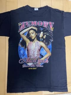 Aaliyah 追悼シャツ tシャツ ラップ 2000s - メルカリ