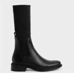 charles&keith ニットソックスブーツのサムネイル