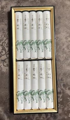 清澄香 特撰 線香 10束入りのサムネイル
