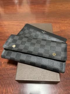 LOUIS VUITTON ダミエ グラフィット 長財布のサムネイル