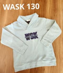 m*3様 【美品】WASK 水色 襟付きトレーナーのサムネイル