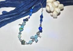 blue star necklace 【ハンドメイド】のサムネイル