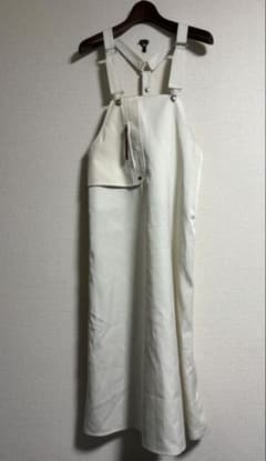 THE RERACS ザ リラクス GUNFLAP APRON DRESS | Mercari