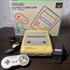 ジャンク品】任天堂 スーパーファミコン 本体 箱付き - メルカリ