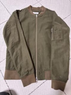 Jeans Factory Clothes MA-1 カーキ Lのサムネイル