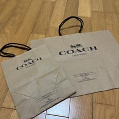 coachのショップ袋のサムネイル