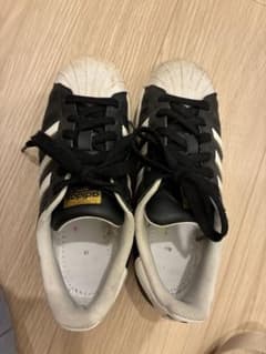 adidas ブラック/ホワイト スニーカーのサムネイル