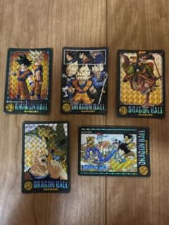 ドラゴンボール カードダス ビジュアルアドベンチャー キラ5枚セット