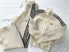 オリジナルス プレミアム クロシェ トラックトップトラックパンツXS