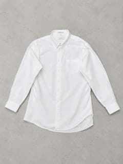 Munsingwear 長袖シャツ ホワイト ボタンダウンのサムネイル