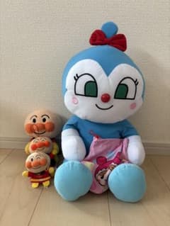 それいけ！アンパンマン なかよし巾着ぬいぐるみLL コキンちゃんのサムネイル