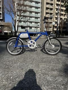 WIMO美品　電動自転車 COOZY 2022年ナイトブルー 20インチ明日まで WIMO美品 電動自転車 COOZY 2022年ナイトブルー 20インチ明日まで