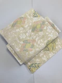 お仕立て上がり名古屋帯　新品未使用品　正絹　西陣織　No.396 お仕立て上がり名古屋帯 新品未使用品 正絹 西陣織 No.396 - メルカリ