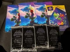 スーパーマリオギャラクシー ムービー　入場者特典　カードセット5枚入り✕4セットのサムネイル