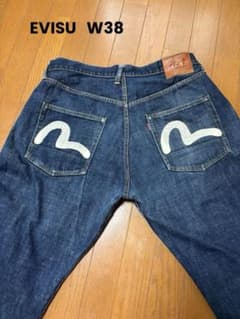 EVISU 2001 朱耳Special W38L35 EVISU 2001 朱耳Special W38L35 - メルカリ