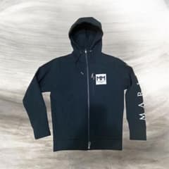 muta MARINEの3LAYER ボンディングパーカー（ネイビー） サイズS