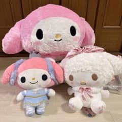 マイメロディ　大きなぬいぐるみ3点セット