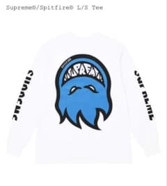 Supreme Spitfire L/S Tee ホワイト Lサイズ - メルカリ
