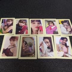 TWICE Twicetagram トレカ 9枚セットのサムネイル