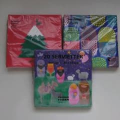 おはぎやま部屋様　専用　フライングタイガー　ペーパーナプキンのサムネイル