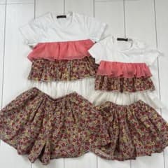 Studio mini 120cm 90cm セットアップ 姉妹コーデのサムネイル