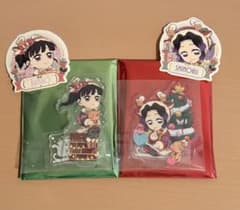 【鬼滅の刃】胡蝶しのぶ＆栗花落カナヲ⭐︎クリスマス ランダム アクスタ、ステッカーのサムネイル
