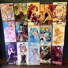 未開封 プライズフィギュア 15体 まとめ セット まどマギ 猫猫 初音