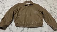 BALMAIN バルマン レザージャケット ブラウン メンズM