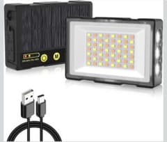 MEIKEE LED投光器 充電式 作業灯 4色切替&3段階調光 ソーラー