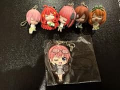 五等分の花嫁 ミニフィギュア ラバーストラップ 6点セットのサムネイル