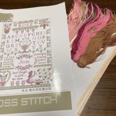 バラの刺繍キットのサムネイル