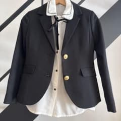 小学校女子卒業式セット 150cm ブラック　最終値下げですのサムネイル