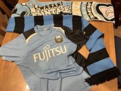川崎フロンターレ 応援グッズ3点 ジュニーニョ10ユニフォーム タオル マフラーのサムネイル