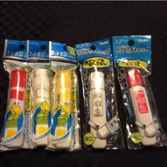 絵の具、ばらで、黄色1、白２、赤２点計5本セットでのサムネイル