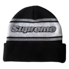 Supreme 23AW Chenille Beanie ビーニー ニット帽 Supreme Chenille Stripe Beanie - メルカリ