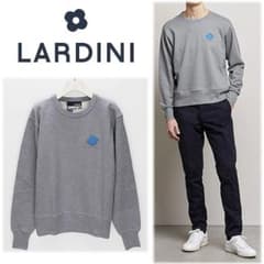 極美品 LARDINI ラルディーニ スウェット 刺繍ロゴ イタリア製 M 極美品 LARDINI ラルディーニ スウェット 刺繍ロゴ イタリア製 M