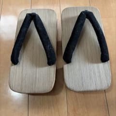 木曽ねずこ木製 下駄 二枚歯 伝統的 和装履物のサムネイル