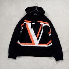 VALENTINO ヴァレンティノ VLTN ビッグロゴ パーカー フーディー 